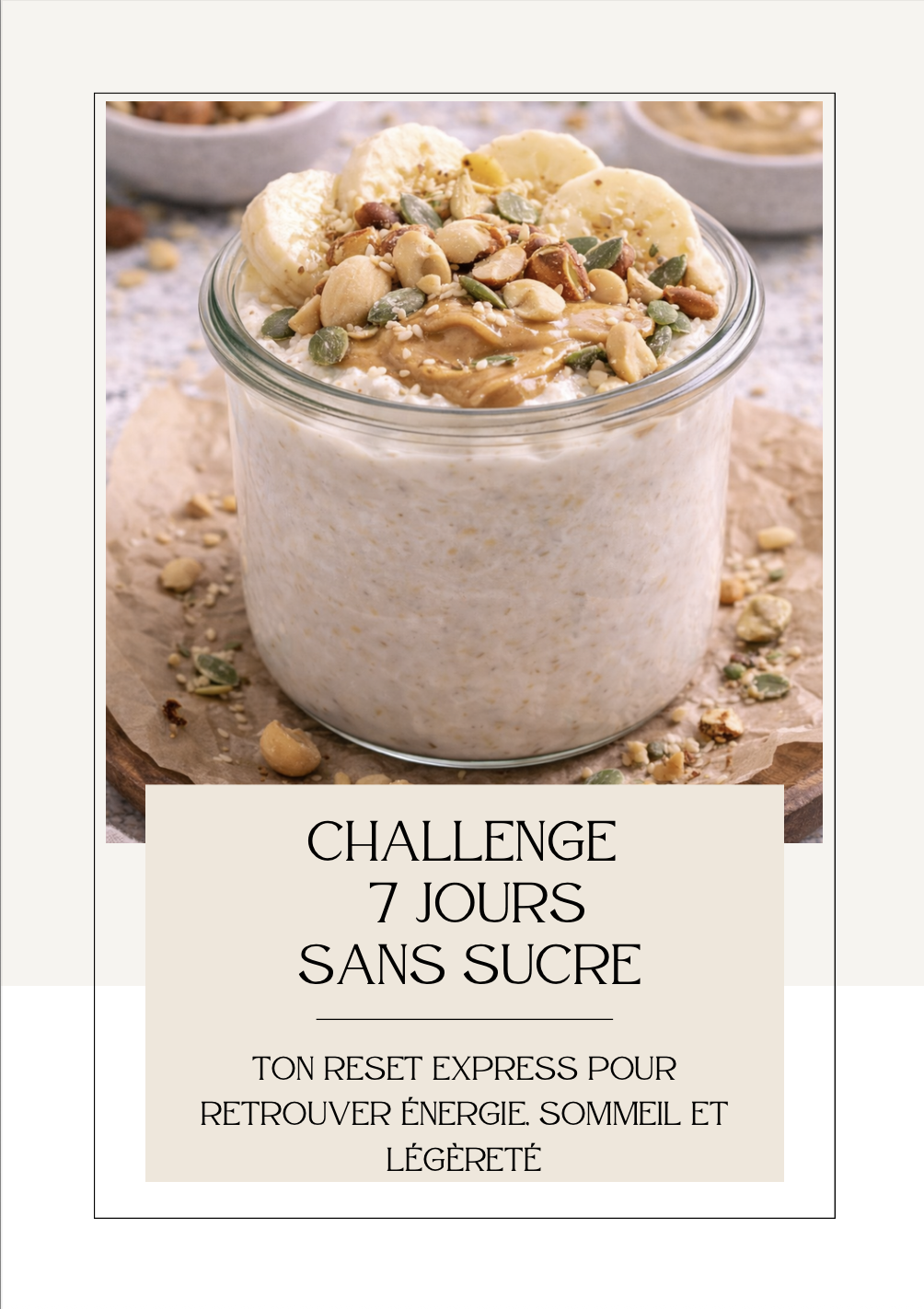 Et si tu faisais une pause avec le sucre ajouté… juste 7 jours, pour voir la différence ?